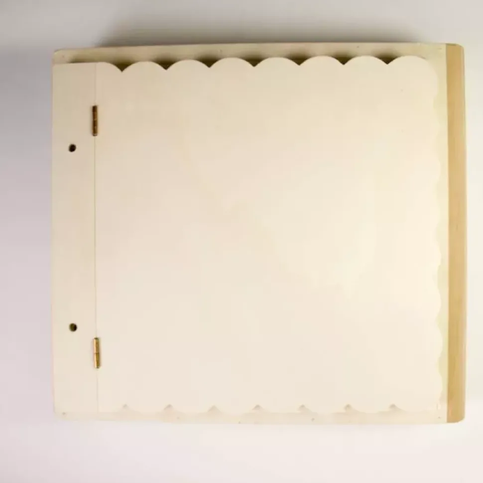 Álbum con ondas y caja libro