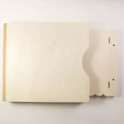 Álbum con ondas y caja libro