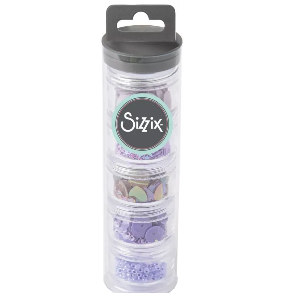 Lentejuelas Lavender Sizzix