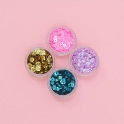 Lentejuelas Mini Rosa Craftelier 4mm