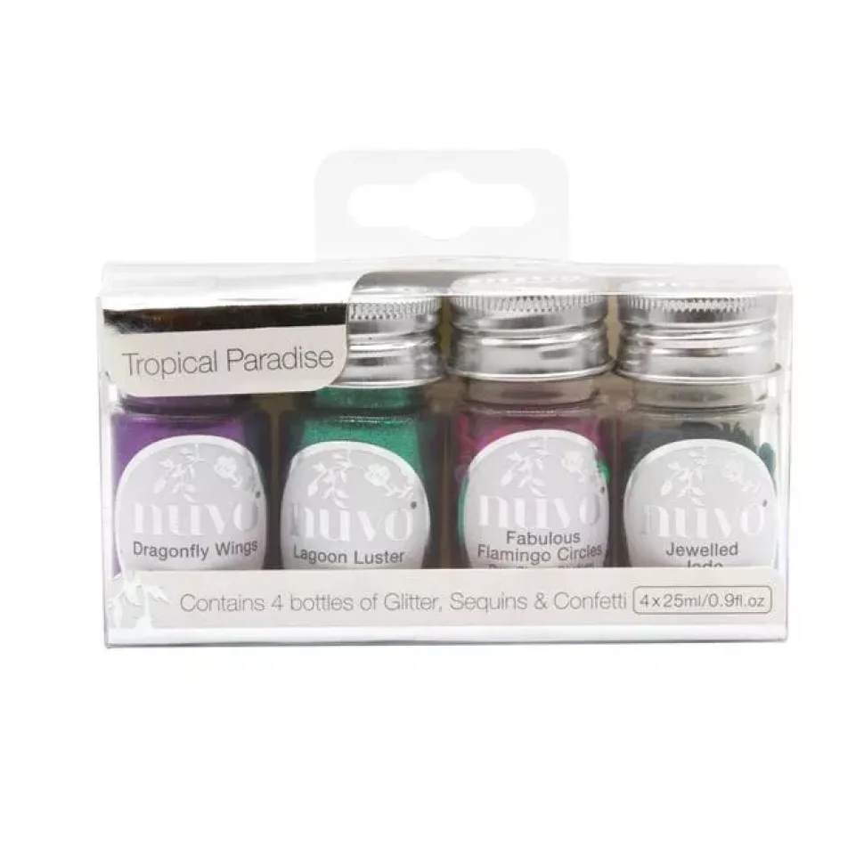 Lentejuelas Pure Sheen Tropical Paradise Nuvo