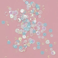 Lentejuelas Reflejos Rosa y Azul Craftelier