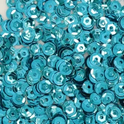 Lentejuelas Turquesa Craftelier 5mm