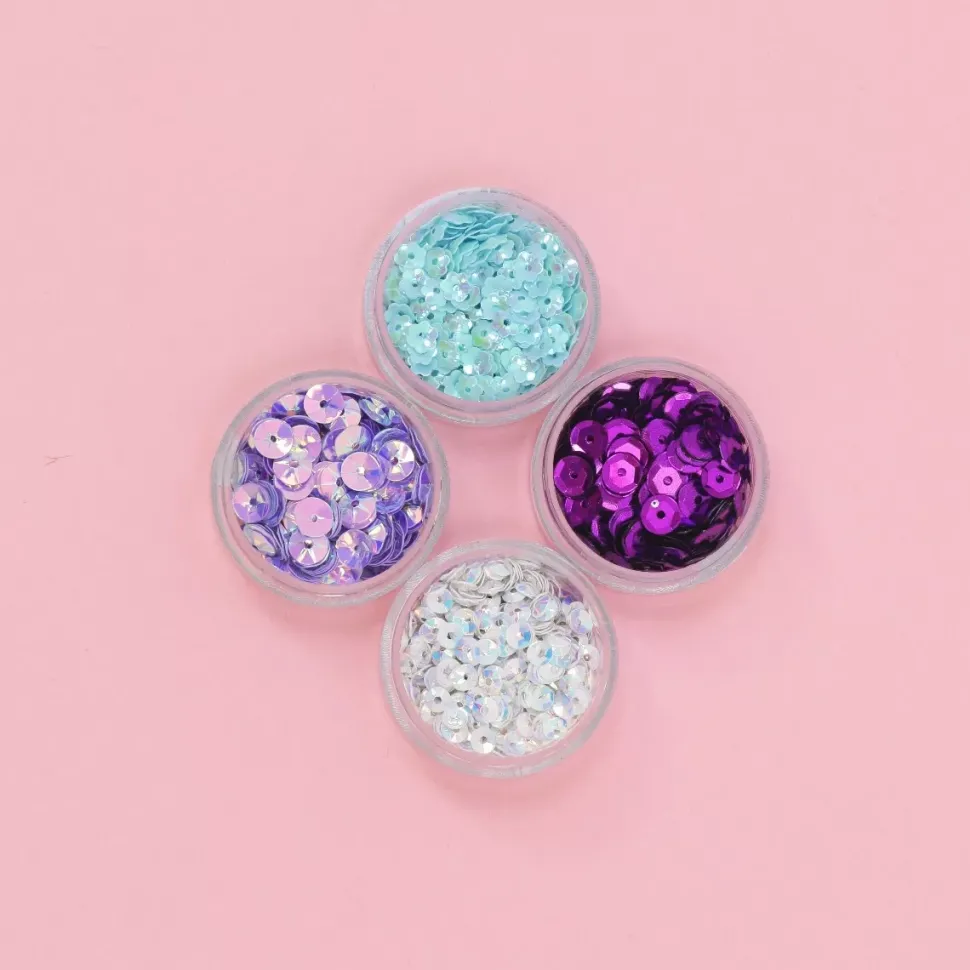 Lentejuelas Violeta Craftelier 6mm