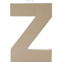 Letra Z de cartón endurecido