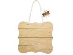 Letrero de madera Multicraft