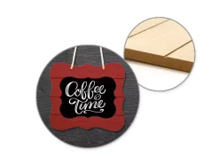 Letrero de madera Multicraft