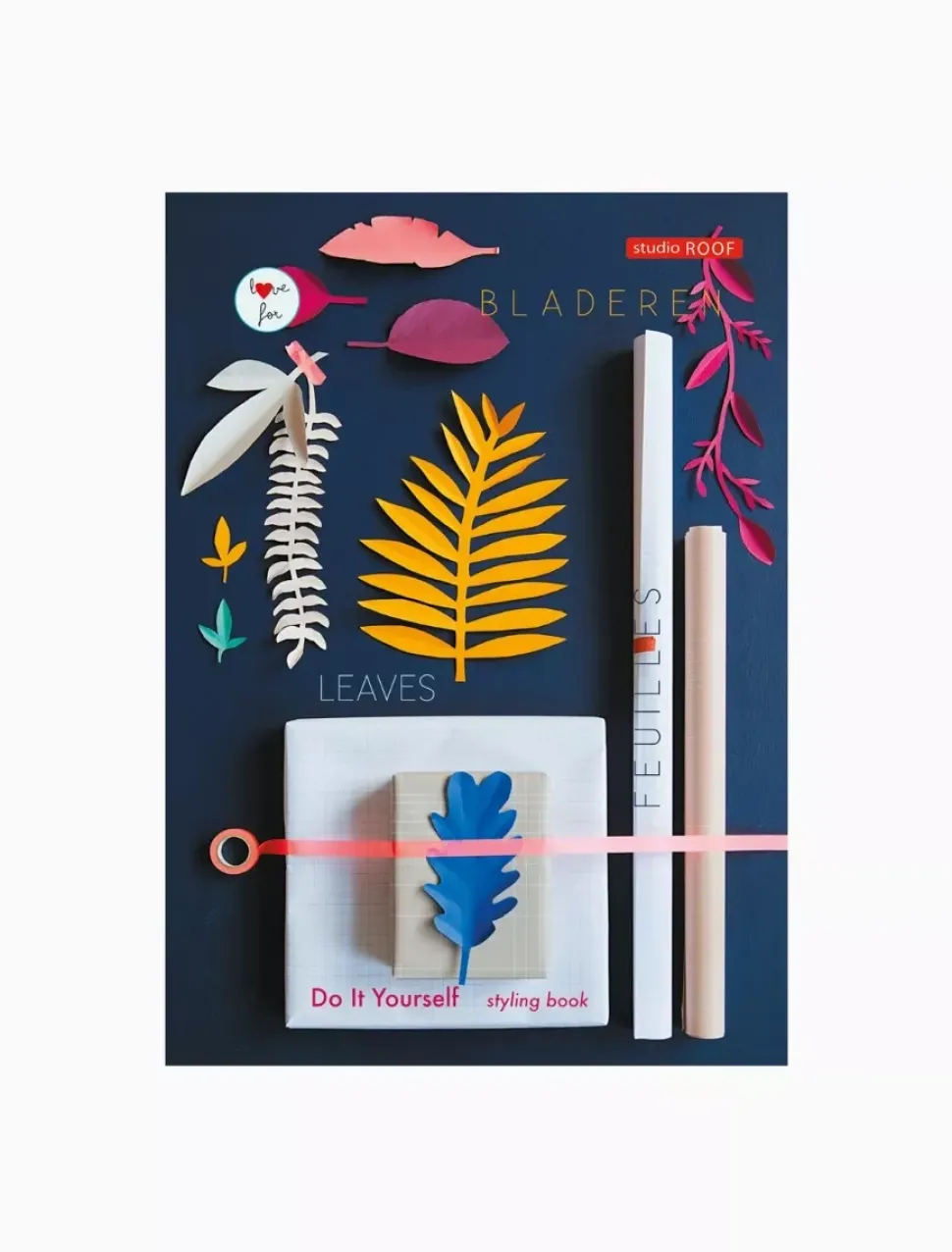 Libro de estilo amor por las hojas de color