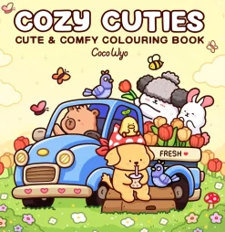 Libro para colorear Cozy Cuties