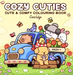 Libro para colorear Cozy Cuties