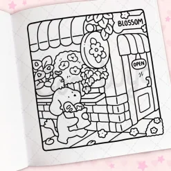 Libro para colorear Cozy Cuties