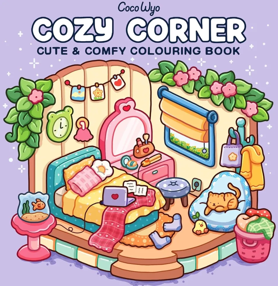 Libro para colorear Cozy Corner