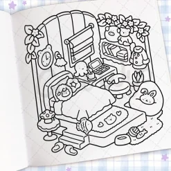 Libro para colorear Cozy Corner