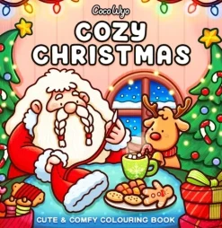 Libro para colorear Cozy Christmas