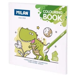 Libro para colorear Dino land Milan