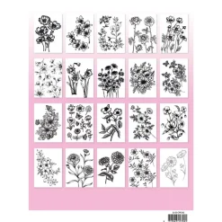 Libro para colorear Flowers Essentials Collection Studio Light A5