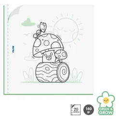 Libro para colorear Green and grow Milan