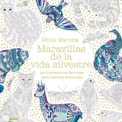 Libro para colorear Maravillas de la vida silvestre Blume