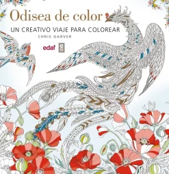 Libro para colorear Odisea de color Edaf