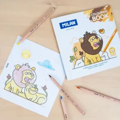 Libro para colorear Wild Safari Milan