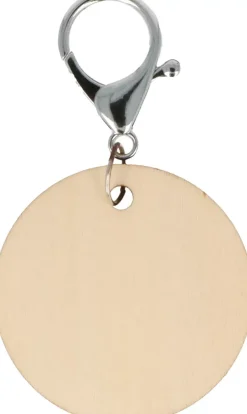 Llavero de madera Redondo Artemio