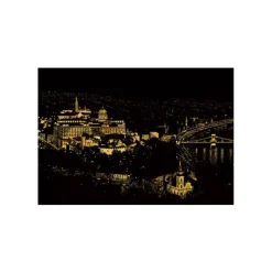 Lámina rascable Vista de Budapest