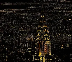 Lámina rascable Vista de Nueva York