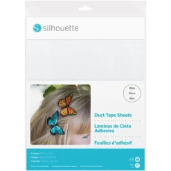 Láminas de cinta adhesiva Duct Tape Blanco Silhouette