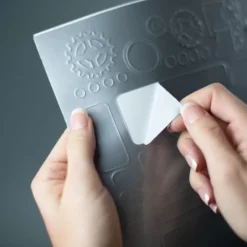 Láminas de cinta adhesiva Duct Tape Gris Silhouette