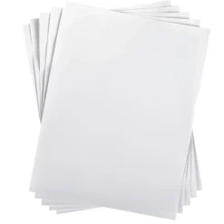 Láminas de pegatinas de ventana Blanco Silhouette