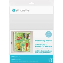 Láminas de pegatinas de ventana Transparente Silhouette