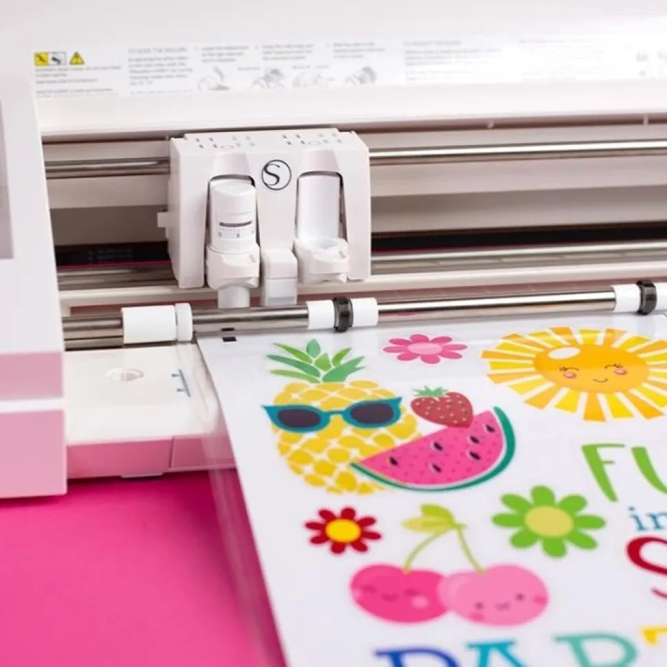 Láminas de pegatinas de ventana Transparente Silhouette