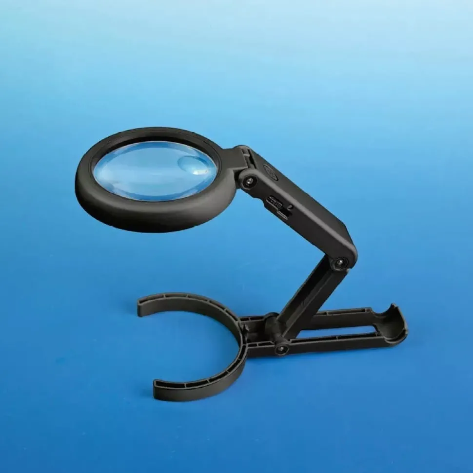 Lupa lámpara de sobremesa con soporte Vallejo