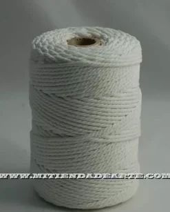 Macramé de algodón