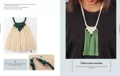 Macramé jewellery