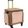 Maleta Rolling Bag - Pink & Taupe We R Memory Keepers
