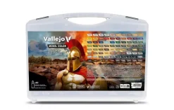 Maletín 80 pinturas modelismo 252 Básico Model Color Vallejo 18ml