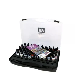 Maletín 64 pinturas modelismo 872 Game Air Vallejo 17ml