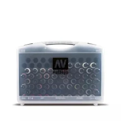 Maletín 64 pinturas modelismo 872 Game Air Vallejo 17ml