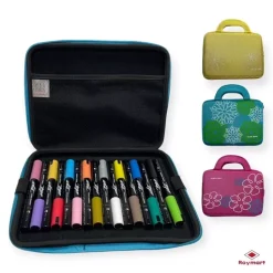 Maletín 16 Rotuladores Acrílicos Gama Artits Alex Bog