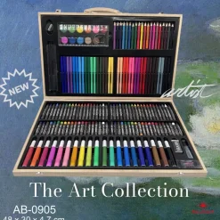 Maletín de Madera 180 Piezas Art Studio Alex Bog