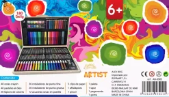 Maletín de Madera 180 Piezas Art Studio Alex Bog