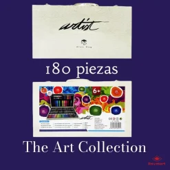 Maletín de Madera 180 Piezas Art Studio Alex Bog