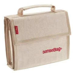 Maletín de tela natural para 36 rotuladores Sensebag