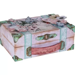 Maletín rectangular de cartón pequeño