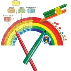 Maletín transparente 92 piezas Connector Faber-Castell