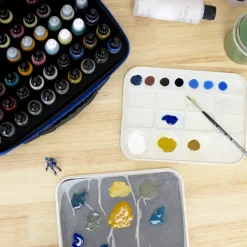 Maletín vacío para 60 pinturas modelismo Hartem