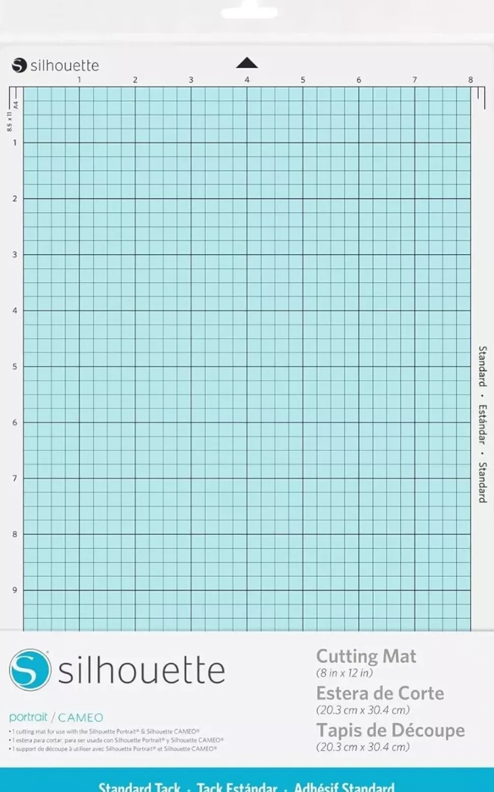 Manta de arrastre 8"x12" Silhouette Portrait