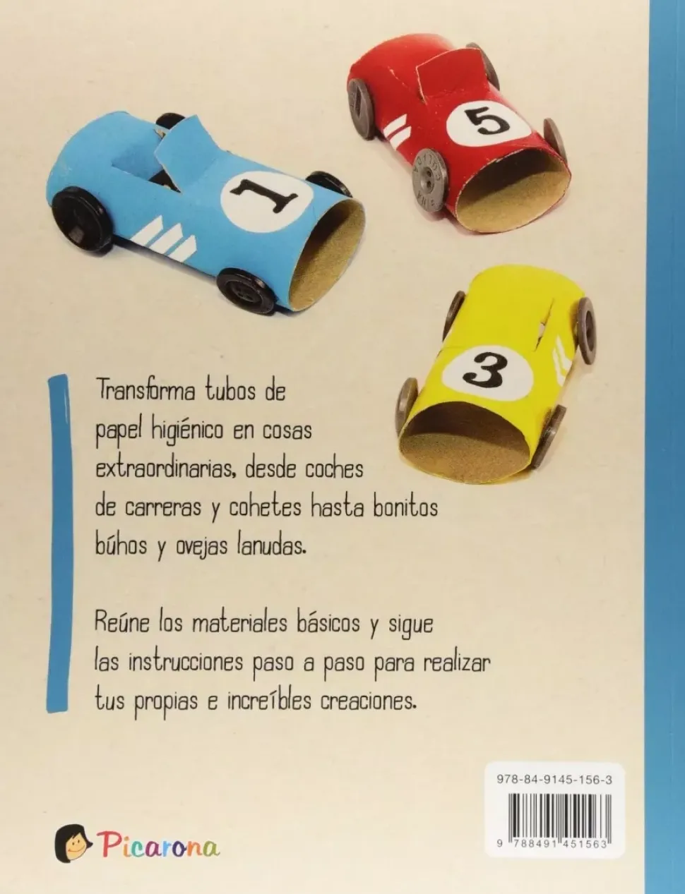 Manualidades con tubos de papel higiénico
