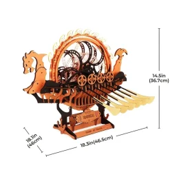 Maqueta Barco Vikingo de dragón Robotime